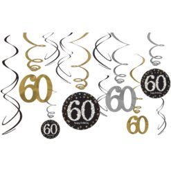 Sparkling Celebration 60yo Swirls 12CT