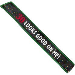 30th Birthday Fabric Sash
