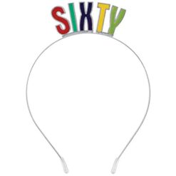 60th Metal Headband