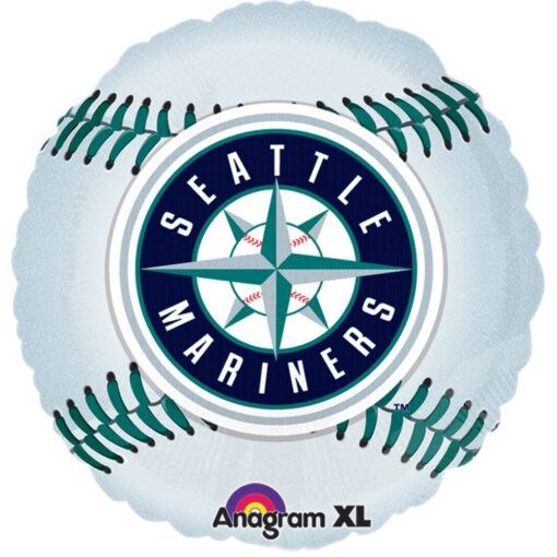 18&Quot; Rnd Seattle Mariners Foil Blln