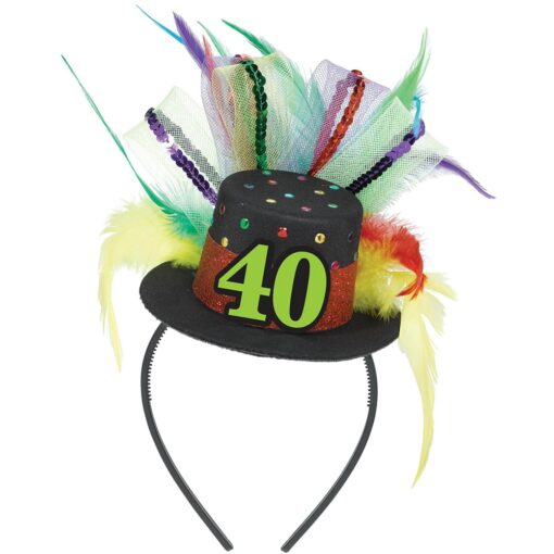 40Th Birthday Fascinator