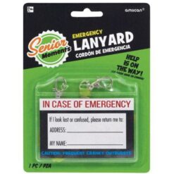 Over-The-Hill Lanyard If Lost