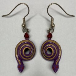 Snake or Haunted House Earrings