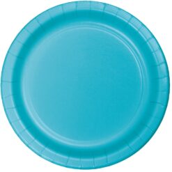 Bermuda Blue Plate Paper 9" 24CT