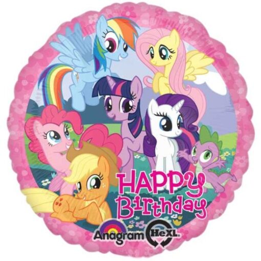 17&Quot; Rnd My Little Pony Birthday Foil Balloon