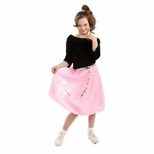 Poodle Skirt, Pink Child