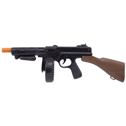 Gangster Machine Gun Prop Black