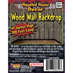 Wood Wall Backdrop 100FT x 47IN