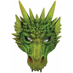 Green Dragon Half Mask