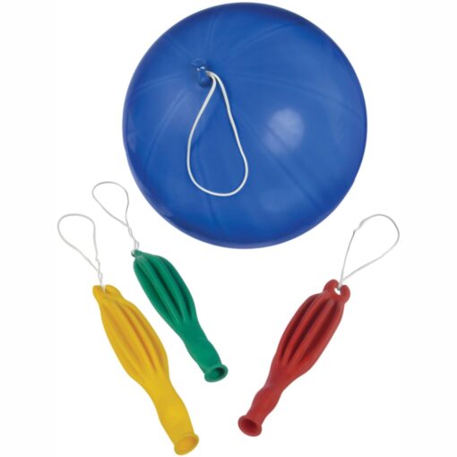 Punch Balloons Astd Color Latex 16Ct