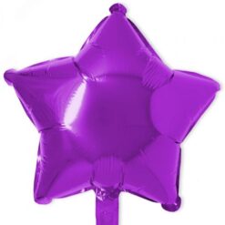 18" STR Shiny Purple Foil Balloon