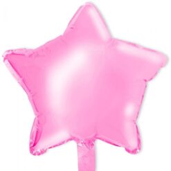 18" STR Shiny Baby Pink Foil Balloon