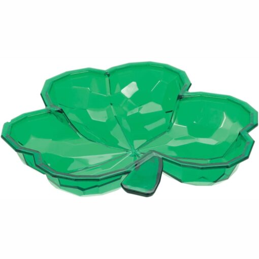 Shamrock Green Plastic Bowl