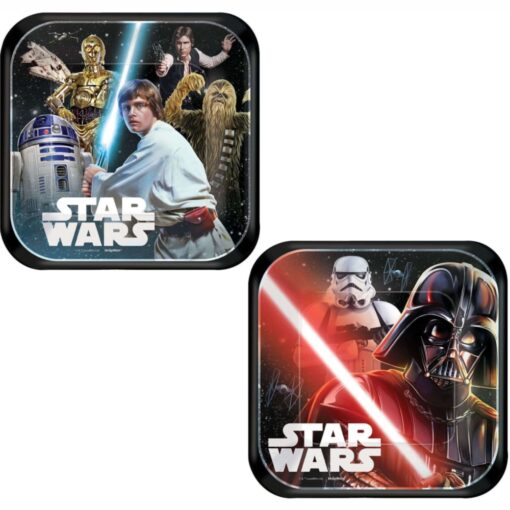 Star Wars Classic Plates 7&Quot; 8Ct