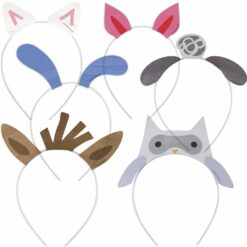 Farm Party Headbands Astd 6CT