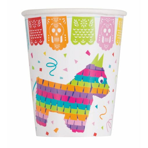 Mexican Fiesta Hot/Cold Cup 9Oz 8Ct