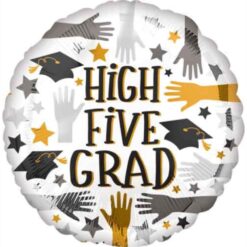 18" RND Grad High-Five Foil Balloon