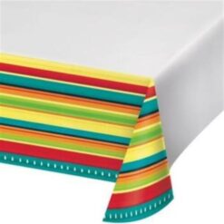 Summer Stoneware Tablecover Plastic 54"x102"
