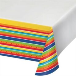Painted Pottery Tablecover Plastic 54"x102"