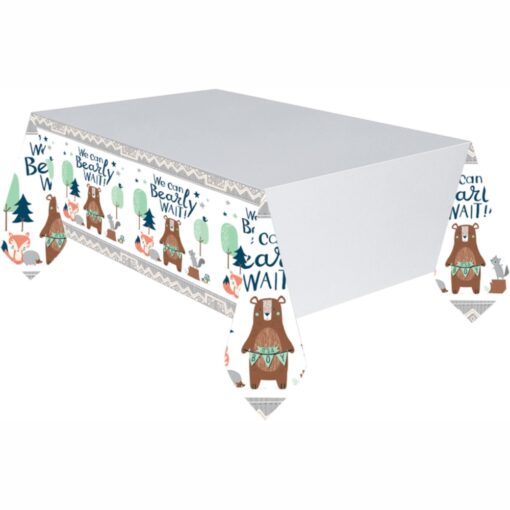 We Can Bear-Li Wait Boy Tablecover 54&Quot; X 102&Quot;