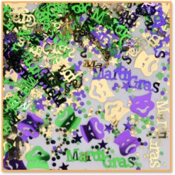 Confetti, Mardi Gras