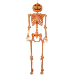 Pumpkin Head Orange Skeleton 60"