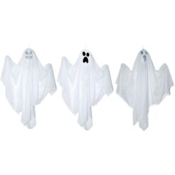 Ghost - Spooky Hanging Astd 18in