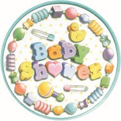 Baby Bliss Plates RND 9" 8CT