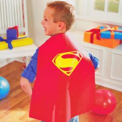 Cape Superman Child Plastic 1CT