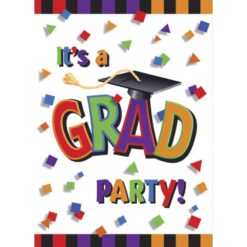 Grad Cap Invitations 8CT