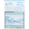 Baby Blue Stitch Foil Banner 12FT