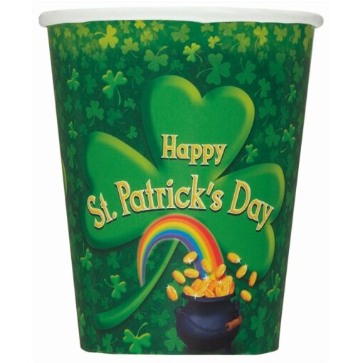 Pot O'Gold Cups Hot/Cold 9Oz 8Ct