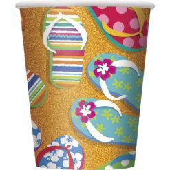 Flip Flop Fun Cups Hot/Cold 9OZ 8CT