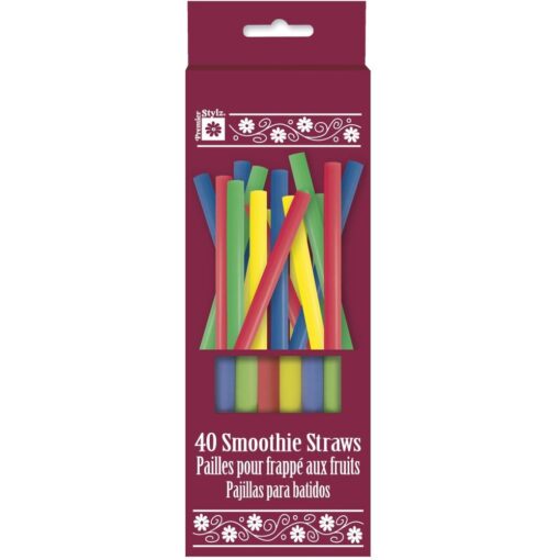 Smoothie Straws 40Ct