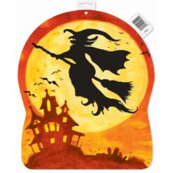 Spooky Hollow Witch Cutout 16.5"