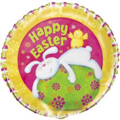 18" RND Bunny Pals Foil Balloon