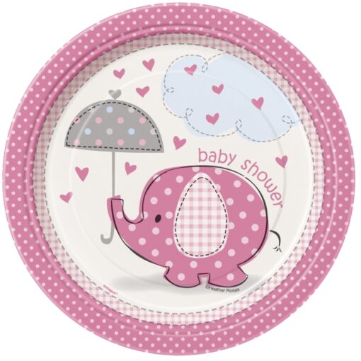 8 Umbrellaphants Pink 7&Quot; Plts