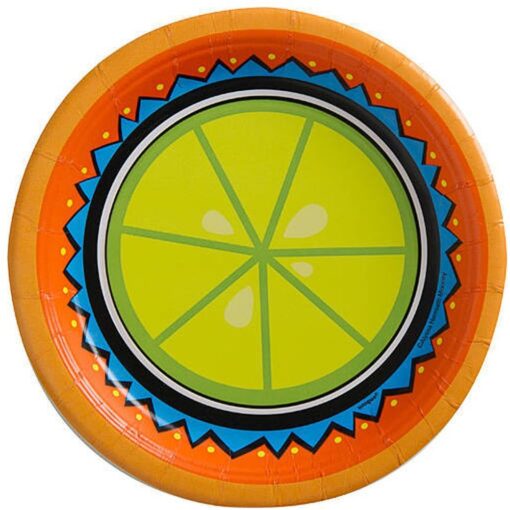 Margarita Splash Plates 7&Quot; 8Ct