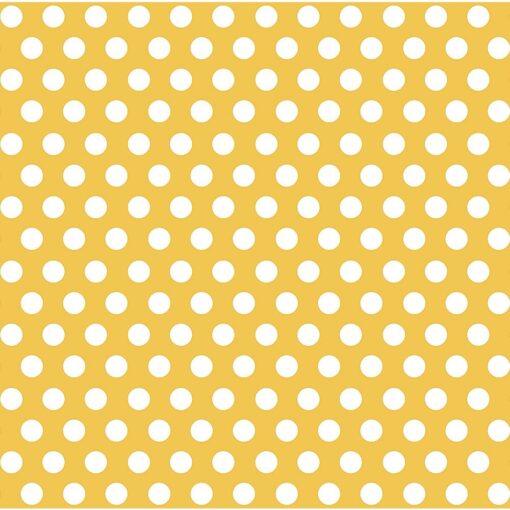 Sunflower Yellow Dot Giftwrap 30&Quot;X5Ft