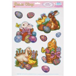 Easter Animal Window Clings