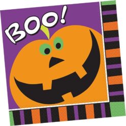 Pumpkin Boo Napkins Lunch 20CT
