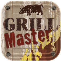 Grill Master Plates SQR 7" 10CT