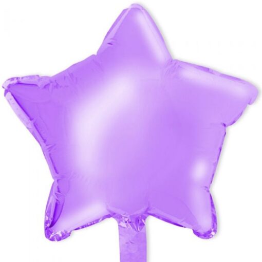 18&Quot; Str Chrome Purple Foil Balloon