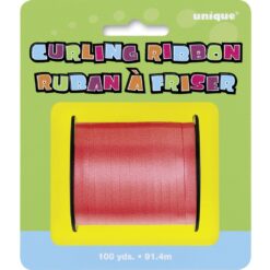 Red Curling Ribbon 100YD