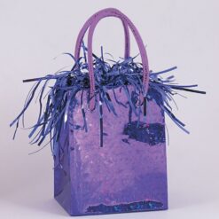 Deep Purple Giftbag Balloon Weight
