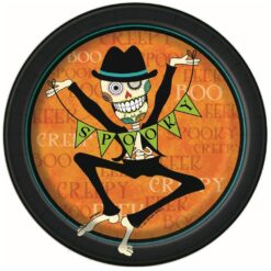 Day of Dead Plate Paper RND 7" 8CT