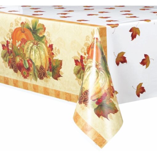 Pumpkin Harvest Printed Tablecover 54X84