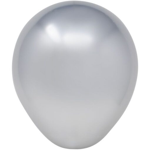 12&Quot; Chr Silver Latex 50Ct