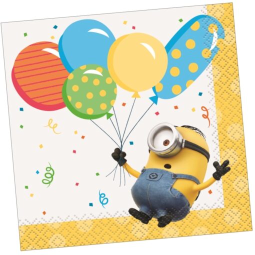 Despicable Me Napkins Beverage 16Ct