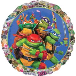 17" RND Teenage Mutant Ninja Turtles Mylar Balloon